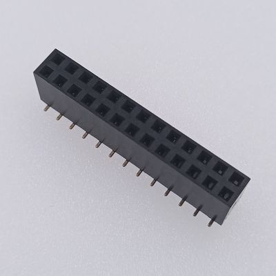 Two Row 2.54 Mm Pitch Pin Header 2x13 Pins Gold SMT Pcb Pin Header