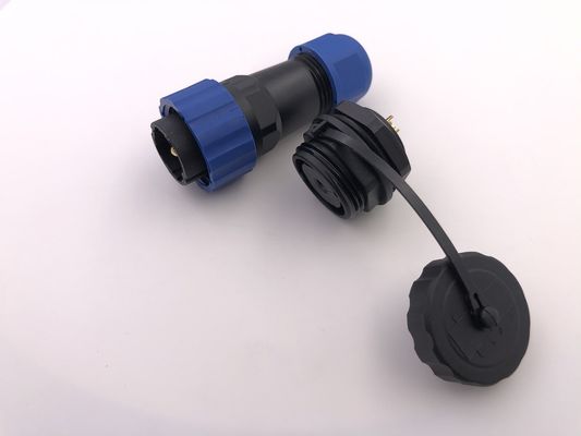 High Performance Single Core  Circular Circular Pin Connector  M24   IP68