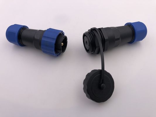 High Performance Single Core  Circular Circular Pin Connector  M24   IP68