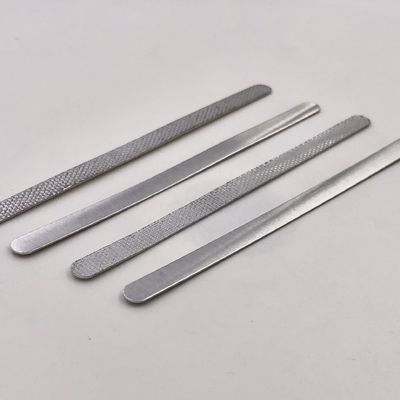 Aluminium Metal Stamping Parts 0.5mm Aluminium Nose Strip For  Facemask