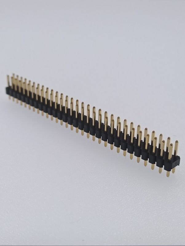 2X30P Straight PIN Header Connector Pitch 2.54mm DIP PCB Mounting